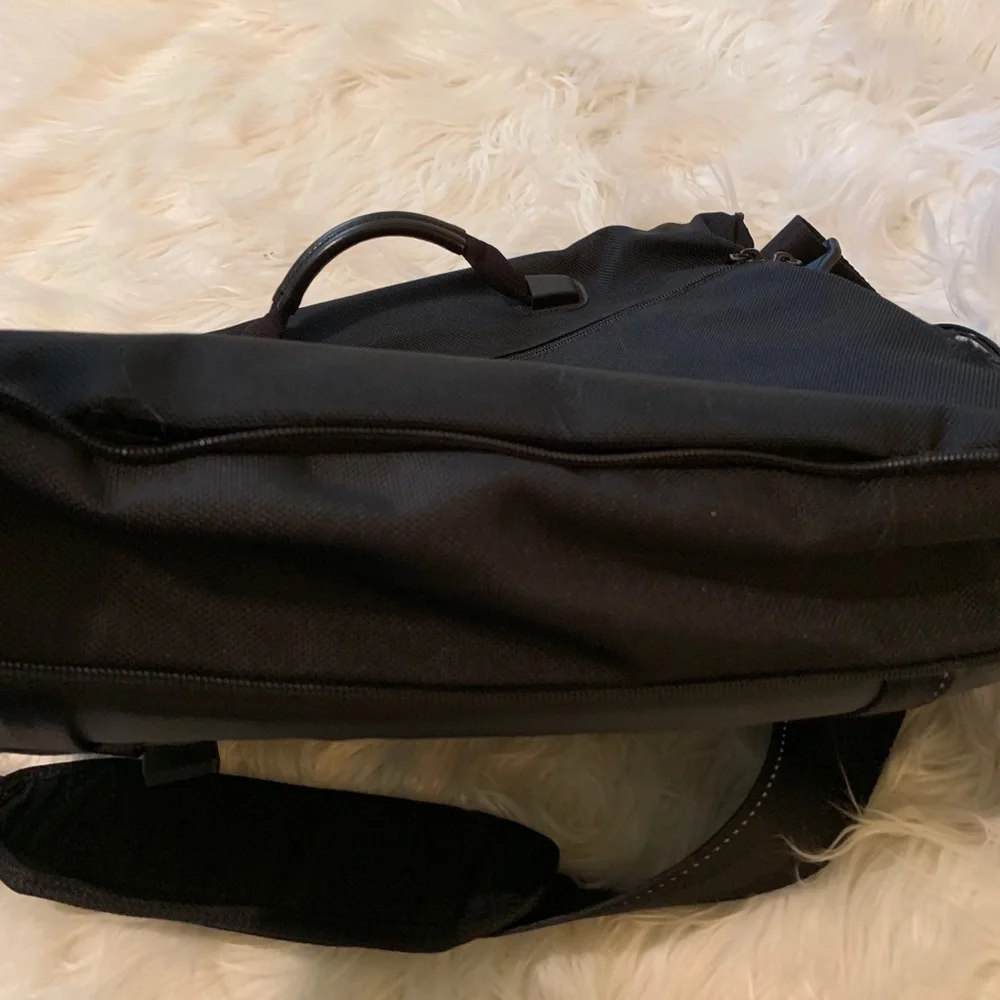 Tumi Black Messenger Bag